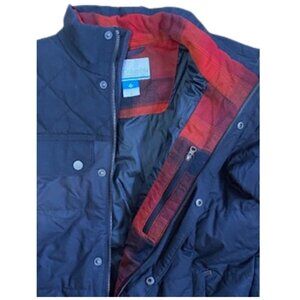 COLUMBIA! JACKET BLACK MENS SMALL/YOUTH XL‎ GORPCORE